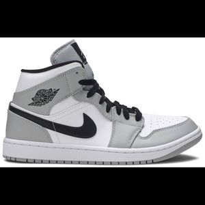 Air Jordan 1–Mid Smoke Grey
